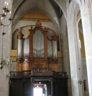 Cathédrale de St-Claude. Le Grand Orgue. Cliché personnel