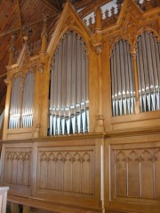 Façade de l'orgue. Cliché personnel