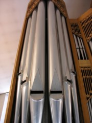 Vue d'une tourelle de l'orgue. Cliché personnel