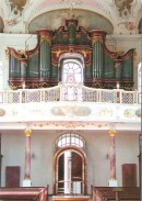 Orgue Stumm de l'Augustinerkirche de Mayence (1773). Crédit: www.trierer-orgelpunkt.de/stummorgeln.htm