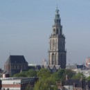 Vue de la Martinikerk de Groningen. Crédit: //nl.wikipedia.org/
