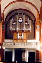 Grand Orgue Förster & Nicolaus à Polch. Crédit: site du facteur d'orgues