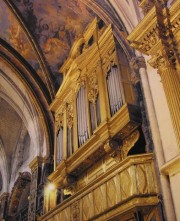 Orgue Royer de la collégiale de l'Isle-sur-la-Sorgue en Provence. Crédit: Orgue, éd. Le Bec en L'air (2005)