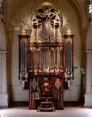 Orgue Van den Heuvel (1991) de la Church of the Holy Apostles, New York. Crédit: //infopuq.uquebec.ca/~uss1010/orgues/etatsunis/newyorkha.html