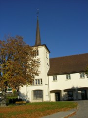 Autre vue de cette église de Courtepin. Cliché personnel