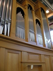 La Montre de l'orgue de Courtion. Cliché personnel