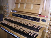 Les claviers de l'orgue. Cliché personnel