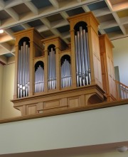 Vue rapprochée de l'orgue. Cliché personnel