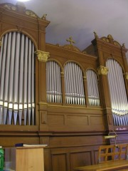 Vue de l'orgue de face. Cliché personnel