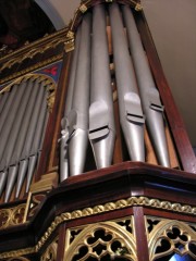 La tourelle droite de l'orgue. Cliché personnel