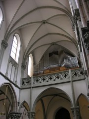 Autre vue du Grand Orgue depuis l'entrée du collatéral nord. Cliché personnel