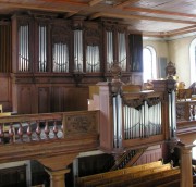 Temple du Locle. Le Grand Orgue. Cliché personnel