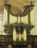 Grand Orgue Harrison du King's College de Cambridge, Angleterre. Crédit: Orgues, Office du Livre, 1984