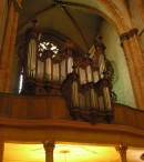 Grand Orgue Felsberg de la Collégiale de Colmar (1979). Cliché personnel (août 2008)