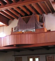 Eglise catholique du Locle. Le Grand Orgue Gonzalez. Cliché personnel