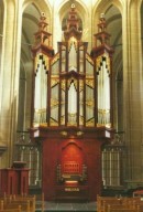 Orgue de Choeur Reil (1999) en la Bovenkerk de Kampen. Crédit: www.reil.nl/