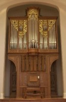 Orgue Karl Wilhelm de la Chapelle de l'University of Mississippi, USA (2001). Crédit: www.uquebec.ca/musique/orgues/etatsunis/