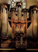Orgue B. Formentelli de l'église St-Louis de Grenoble, terminé en 2001. Crédit: //orgues.free.fr/stlouis/