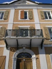 Le Locle. Une façade au Crêt-Vaillant. Cliché personnel