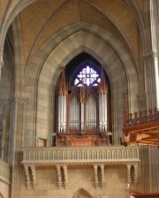 Le grand orgue de face. Cliché personnel