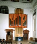 Orgue de choeur Mathis à Mariazell. Crédit: www.basilika-mariazell.at/