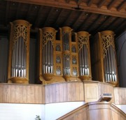 Vue de l'orgue au zoom. Cliché personnel