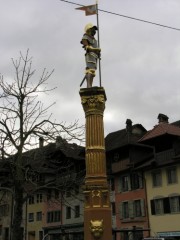 Fontaine principale de Büren. Cliché personnel