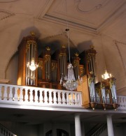 Une dernière vue de ce bel instrument de St-Eusèbe à Granges (Grenchen). Cliché personnel (janvier 2008)