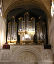 Une dernière vue du Grand Orgue Mathis (1992). Cliché personnel