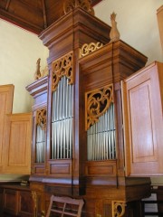 Autre vue de l'orgue, de trois-quarts. Cliché personnel