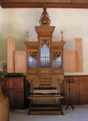 Une dernière vue de l'orgue Marc Garnier aux Planchettes. Cliché personnel