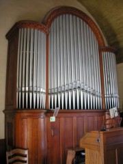 Vue de l'orgue Kuhn. Cliché personnel