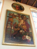Descente de Croix de M. Disteli, inspirée d'un tableau du peintre Daniele da Volterra, disciple de Michel-Ange. Cliché personnel (fév. 2008)