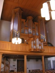 Autre vue du Grand Orgue, Zofingen. Cliché personnel