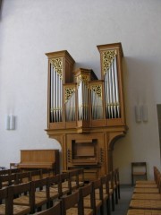 L'orgue de choeur Metzler (1979-80). Cliché personnel
