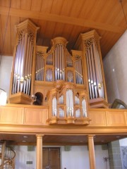 Une dernière vue du magnifique Grand Orgue Metzler de la Stadtkirche de Zofingen. Cliché personnel