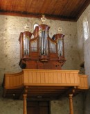 Orgue Johann Jakob Weber (1812) d'Amsoldingen. Cliché personnel (fév. 2008)