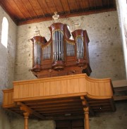 Vue de l'orgue au téléobjectif. Cliché personnel