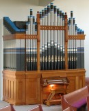 Orgue Huntington (restauration) pour la St. Andrew's Church Episcopal, Valparaiso. Crédit: www.slhorgans.com/