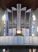 Vue de l'orgue Winterhalter (2006) à Bitburg. Crédit: www.orgelbau-winterhalter.de/