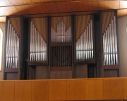 Temple du Bas, Neuchâtel. Grand Orgue. Cliché personnel (avril 2007)