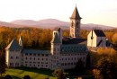 Abbaye de St-Benoît-du-Lac, Canada. Crédit: //fr.wikipedia.org/