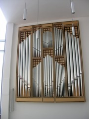Vue de la façade de l'orgue Ayer (2003). Cliché personnel