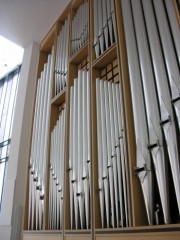 Vue de la Montre de l'orgue. Cliché personnel