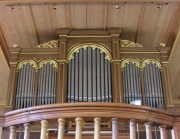 Vue détaillée du buffet de l'orgue. Cliché personnel