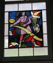Autre vitrail en l'église de Krauchthal. Cliché personnel