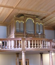 Une dernière vue de l'orgue Goll/Wälti de Krauchthal. Cliché personnel
