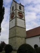 Vue de l'église de Sumiswald. Cliché personnel