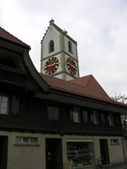 Autre vue de l'église de Sumiswald. Cliché personnel