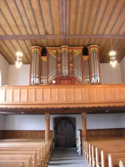 Une dernière vue de l'orgue de Sumiswald. Cliché personnel